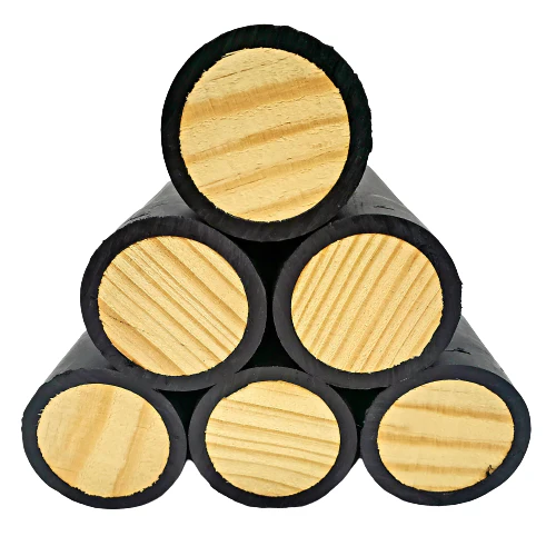 1.91 in. ID HDPE Festival Ball Mortar Tubes - 6 Pack - Image 3